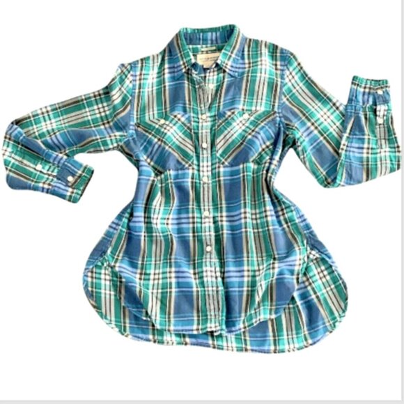 Denim & Supply Ralph Lauren RL Utility Shirt S Plaid #181A - Picture 6 of 9